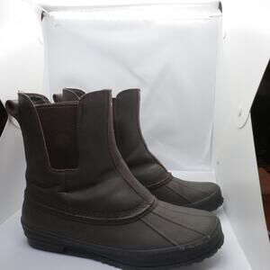 UGG Men's Chelsea Duck Boots Size 11.5 | Leather & Rubber | Waterproof